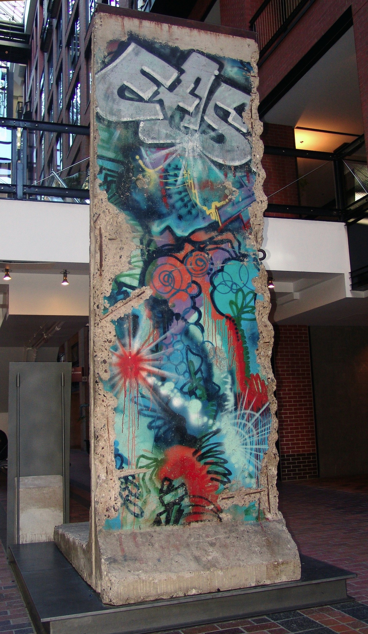 The Berlin Wall in Montreal, Canada