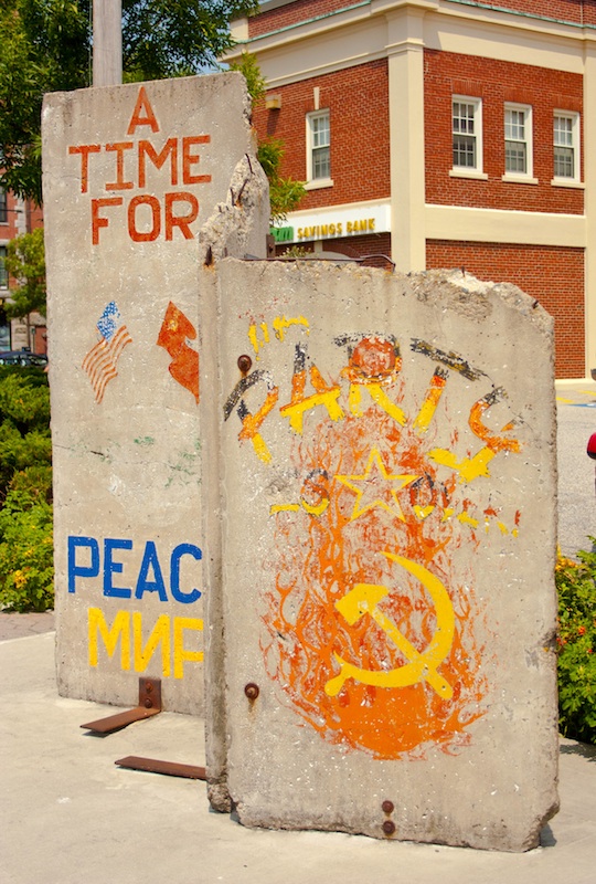 The Berlin Wall in Portland, ME