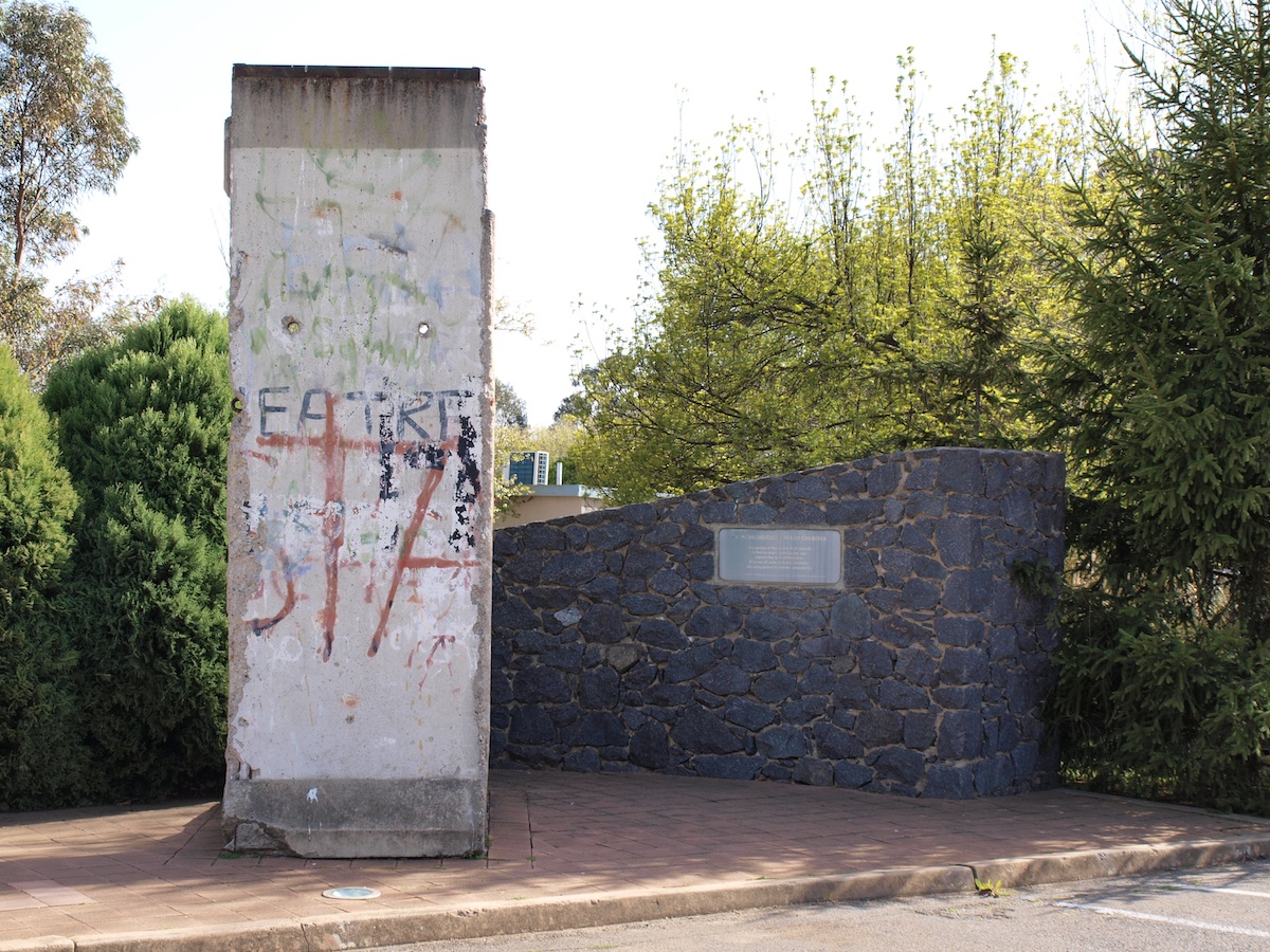 Berlin Wall in Canberra