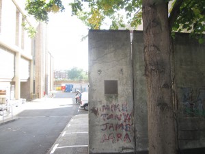 Berlin Wall in London