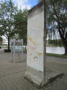 Berlin Wall in Schengen