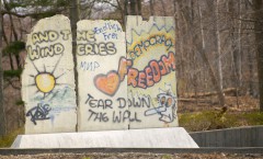 Berlin Wall in Langley