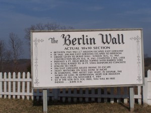 Berlin Wall in Eureka