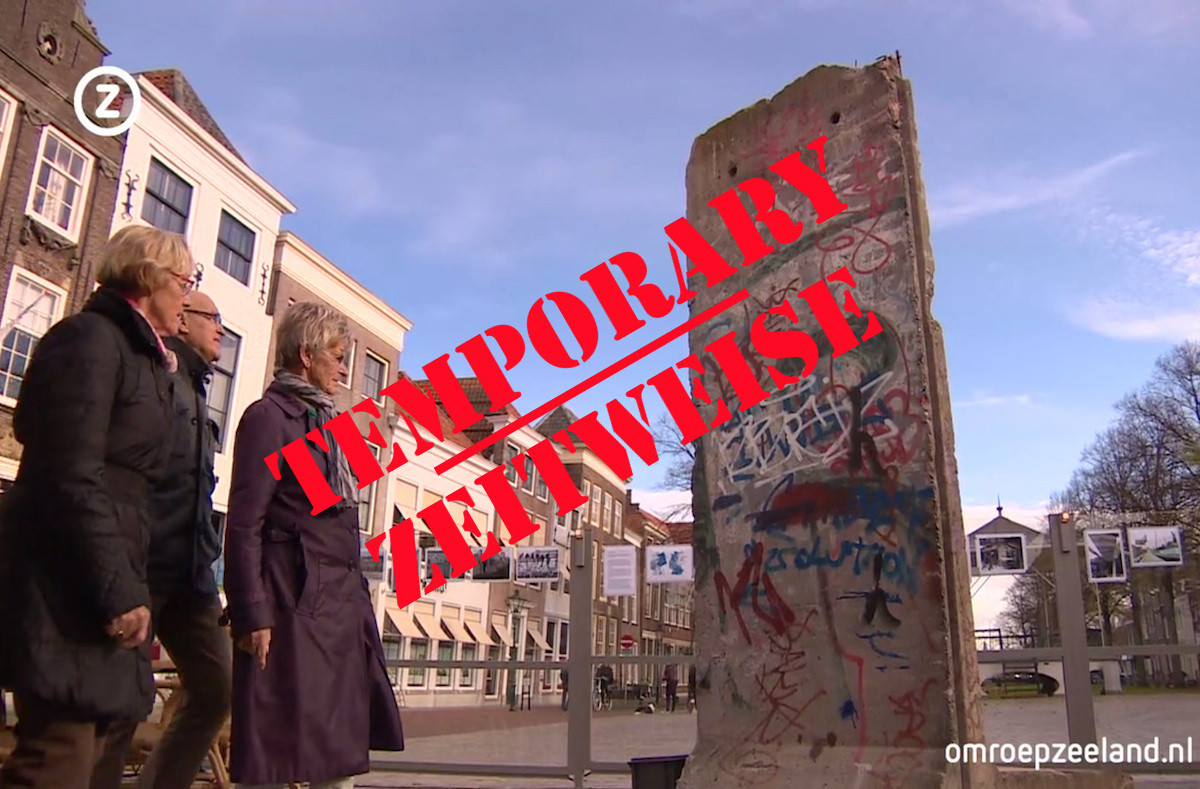 Berlin Wall in Zierikzee
