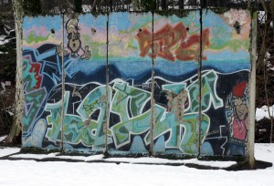 Berlin Wall in Zell am Harmersbach