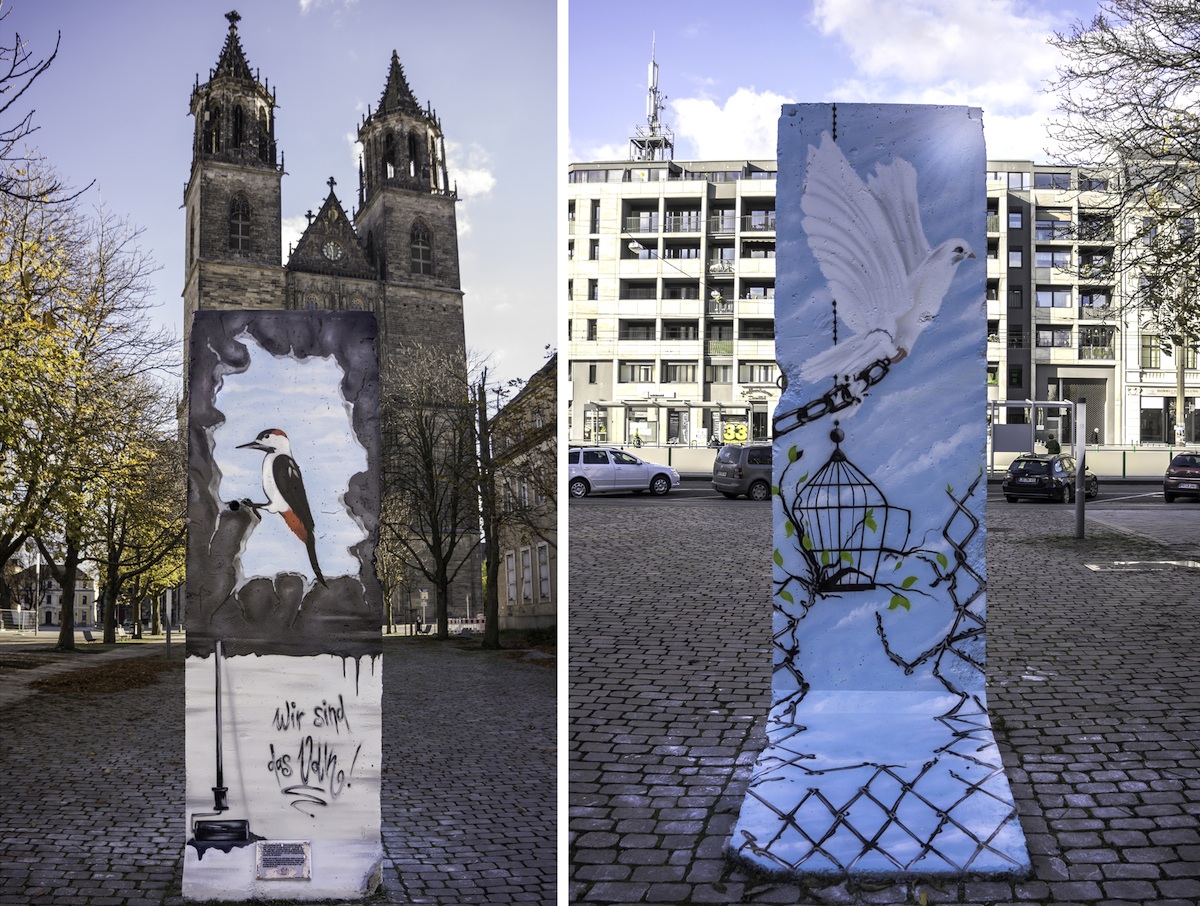 Berlin Wall in Magdeburg