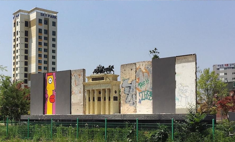 Berlin Wall in Uijeongbu