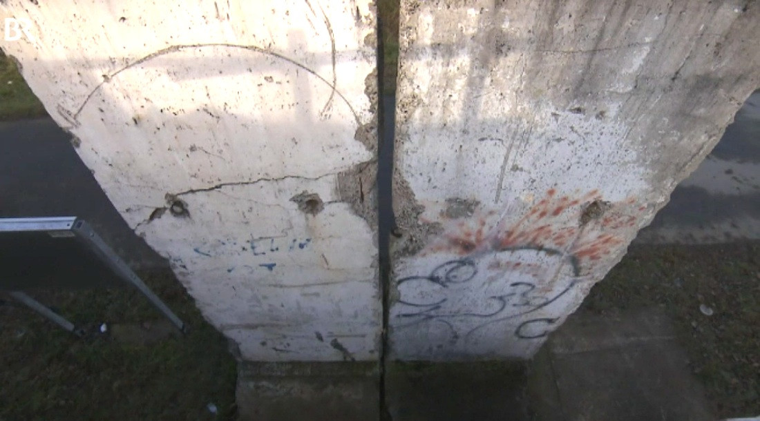 Berlin Wall in Weiden