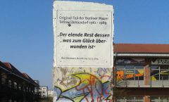 Berlin Wall in Schwedt/Oder