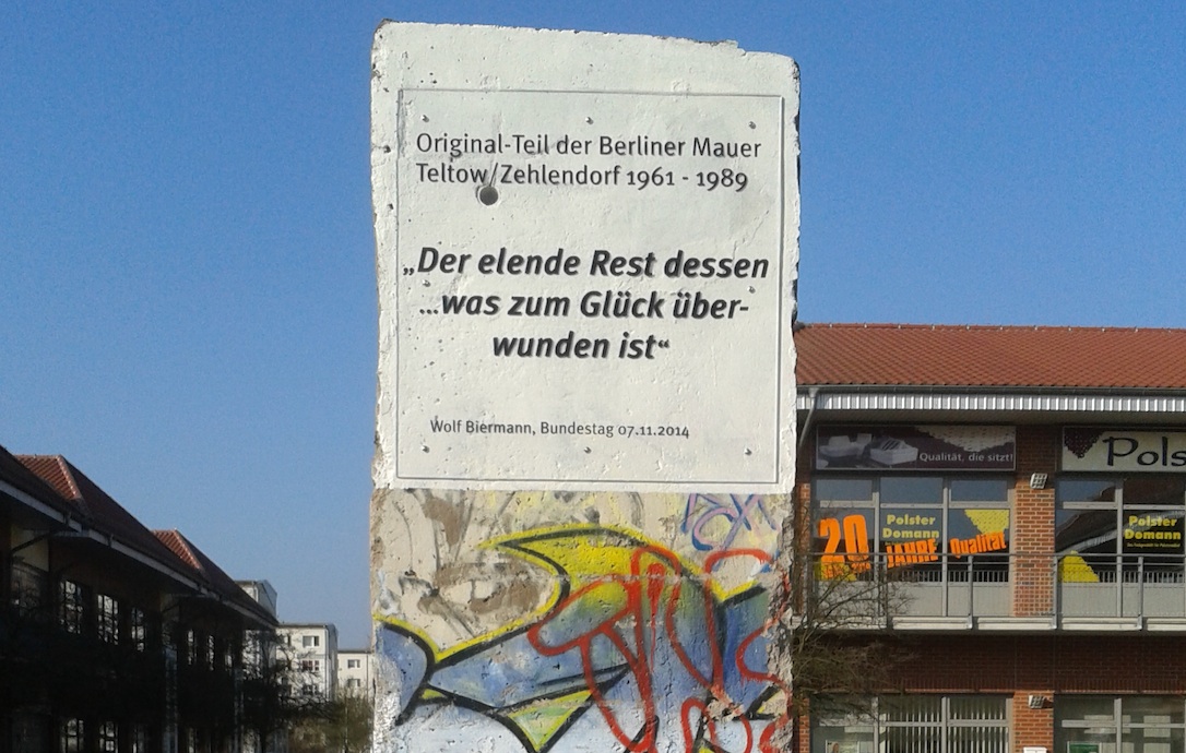 Berlin Wall in Schwedt/Oder