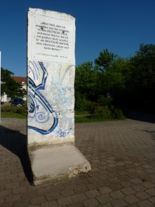 Berlin Wall in Schwedt/Oder