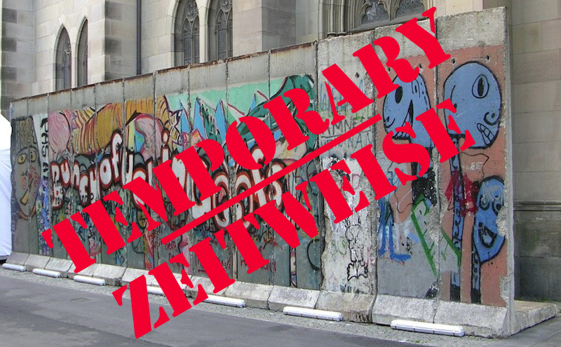 Berlin Wall in Basel, Switzerland