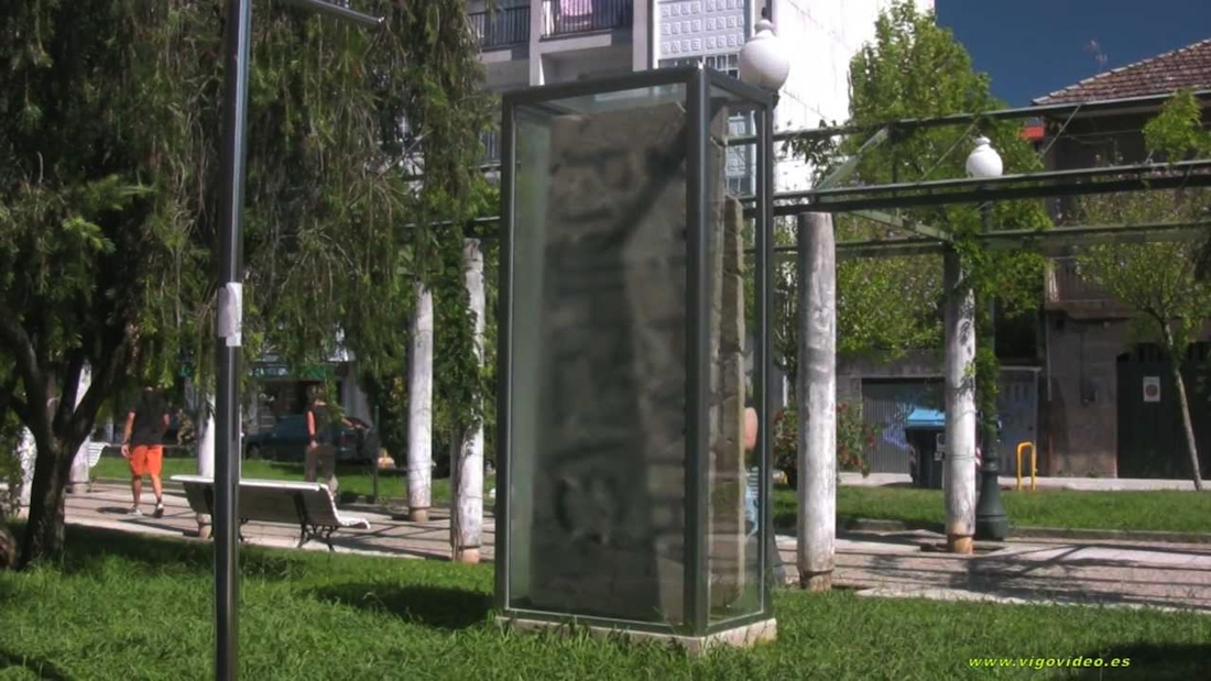 Berlin Wall in Redondela, Spain