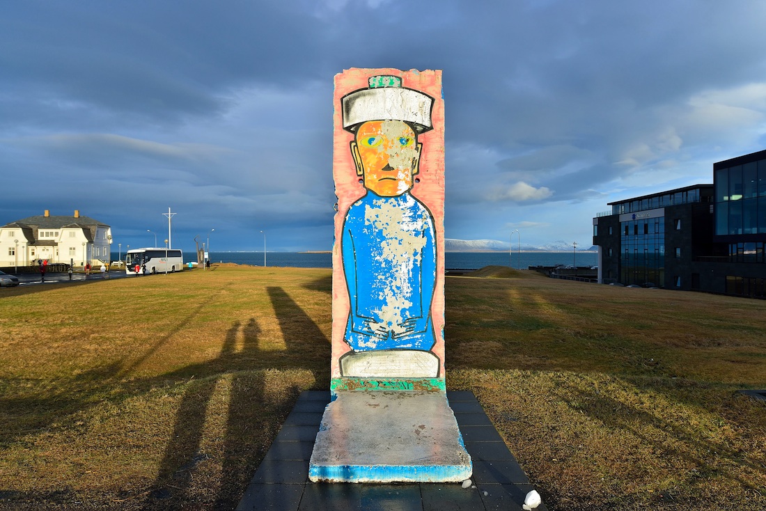 Berlin Wall in Reykjavik, Iceland
