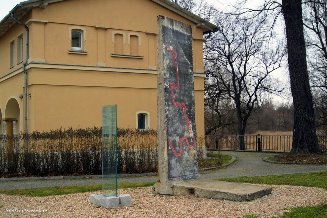 Berlin Wall in Krzyzowa, Poland