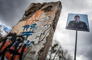 Berlin Wall in Elblag, Poland