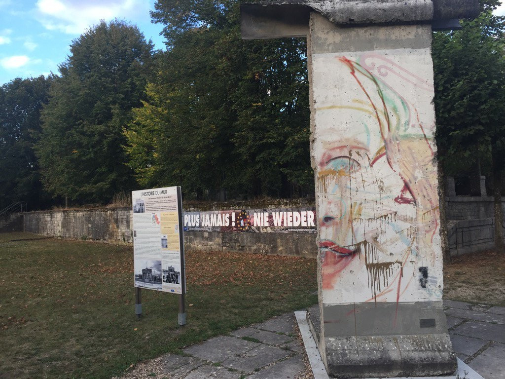 Berlin Wall in Verdun, France
