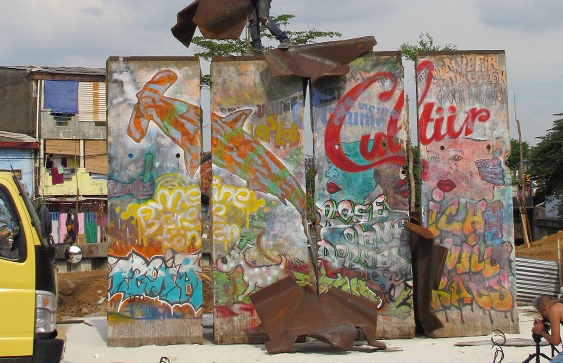 Berlin Wall in Jakarta, Indonesia