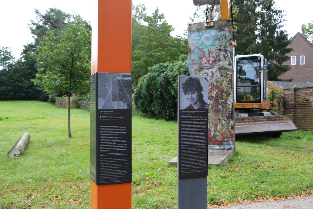 Berlin Wall in Hohen-Neuendorf, Germany