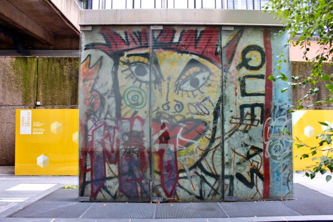 Berlin Wall in Paris, F