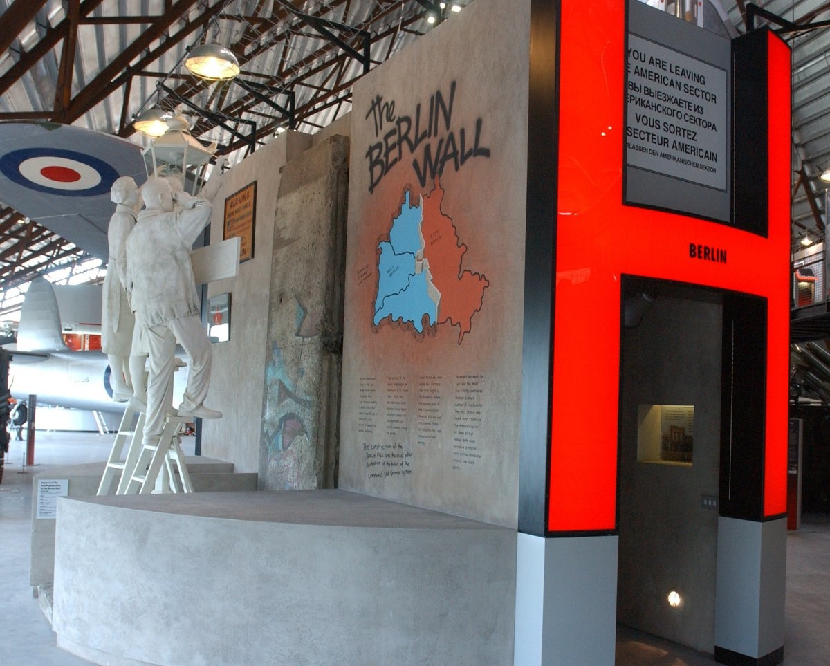 Berlin Wall in Cosford, UK