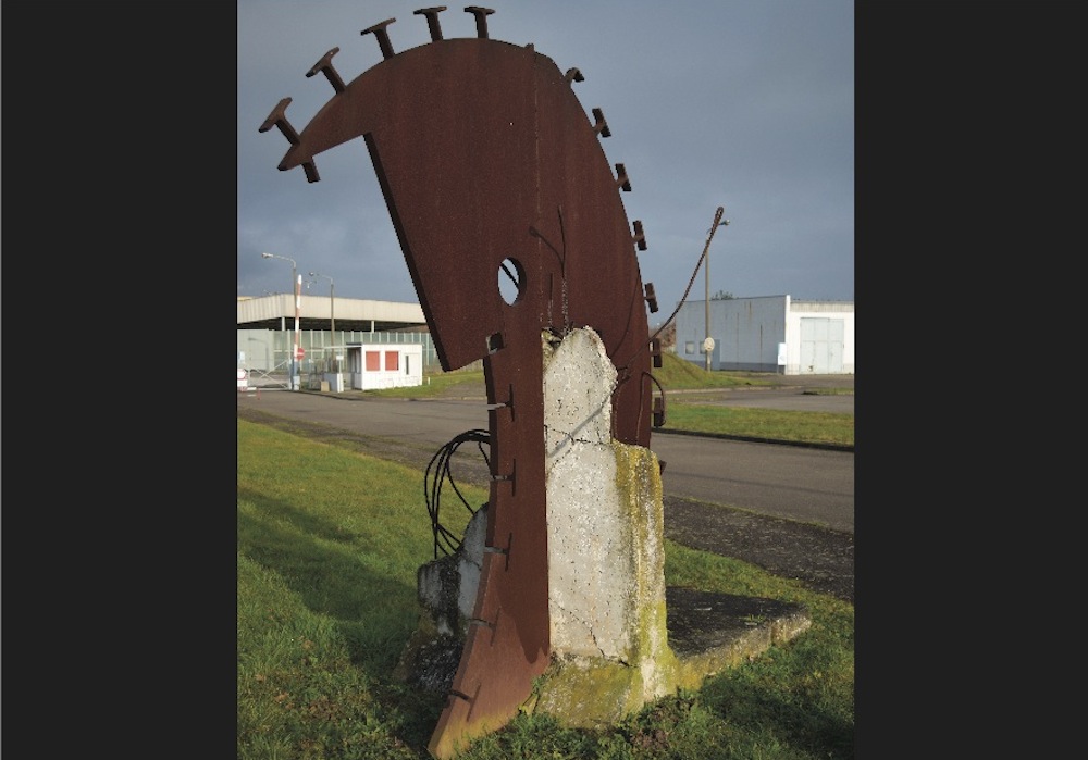 Berlin Wall in Marienborn, Germany