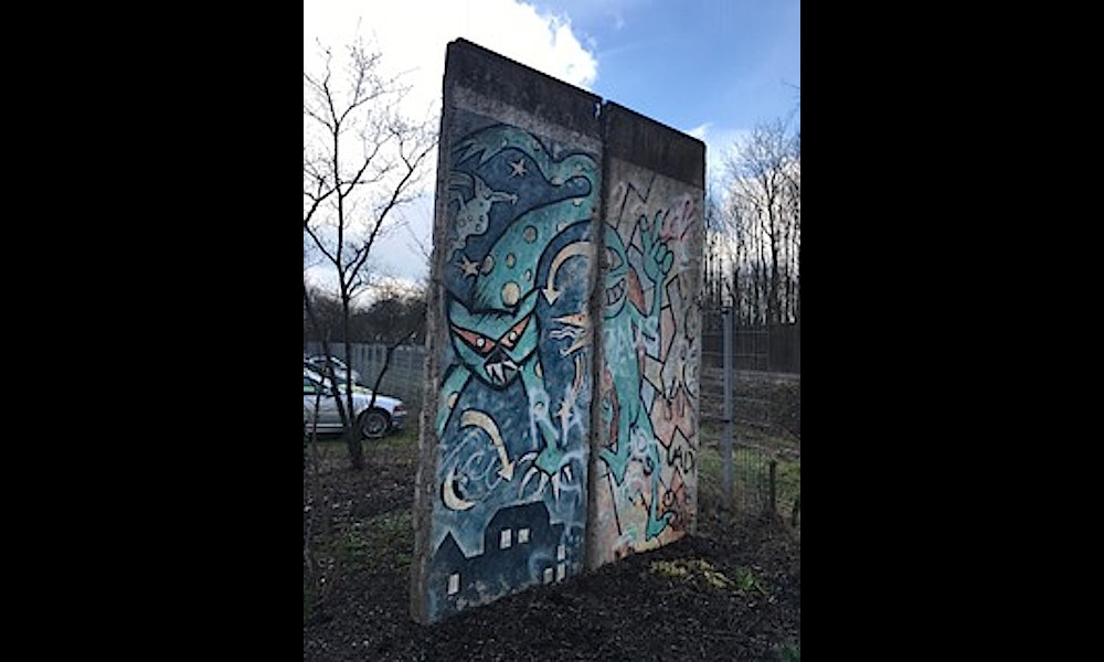 Berlin Wall in Mönchengladbach, D