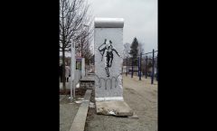Berlin Wall in Selb, D