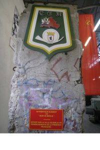 Berlin Wall in Saumur, F