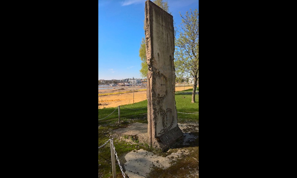 Berlin Wall in Kuopio, FIN