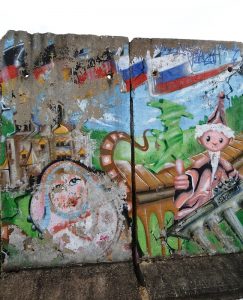 Berlin Wall in Marwitz, Germany