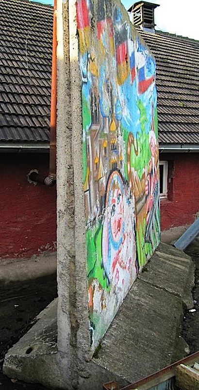 Berlin Wall in Marwitz, Germany