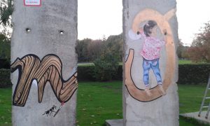 Berlin Wall in Luenen, Germany