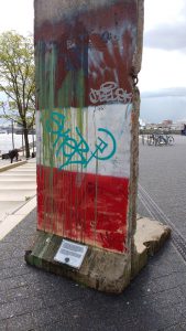 Berlin Wall in Hamburg, Germany
