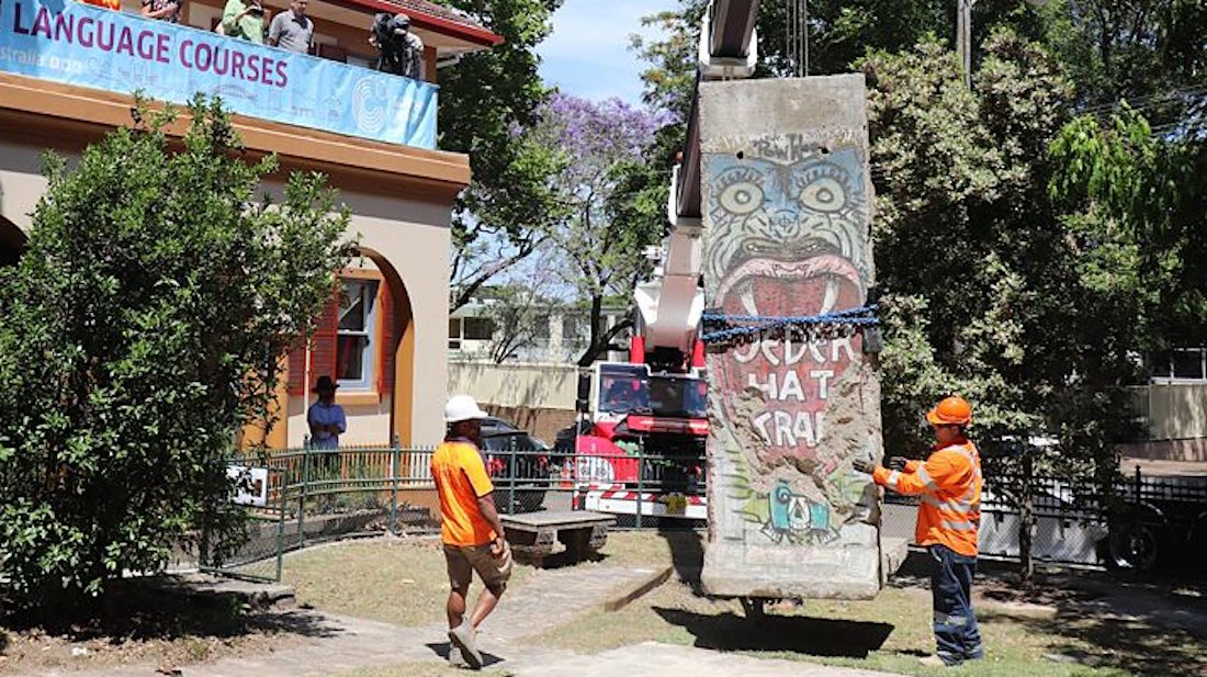 Berlin Wall in Sydney, Australia