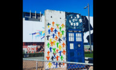 Berlin Wall in Christchurch, New Zeeland