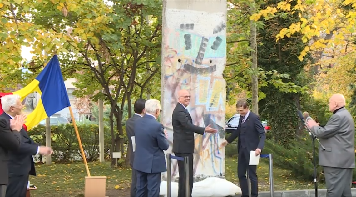 Berlin Wall in Bucharest, Romania