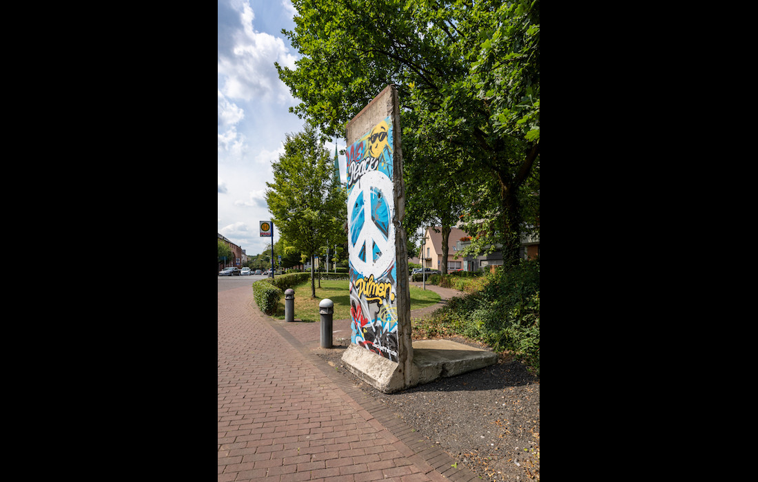 Berlin Wall in Duelmen, Germany