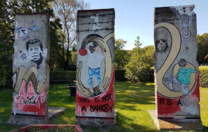 Berlin Wall in Luenen, Germany