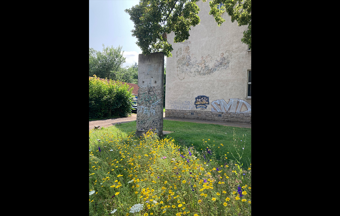 Berlin Wall in Lauterbach, Germany