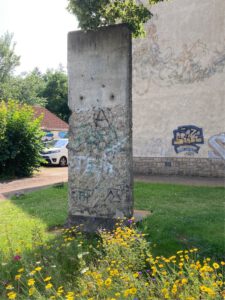Berlin Wall in Lauterbach, Germany
