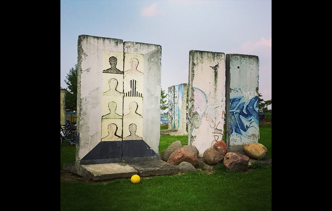 Berlin Wall in Petersdorf, Germany