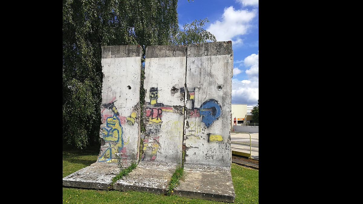 Berlin Wall in Gournay en Bray