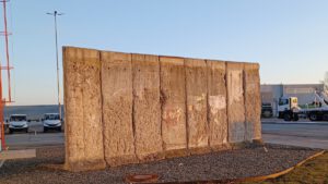 Berlin Wall in Ulm, Germany