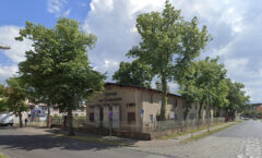 Berlin Wall in Perleberg, Germany