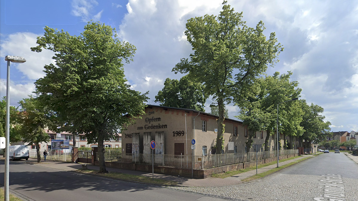 Berlin Wall in Perleberg, Germany