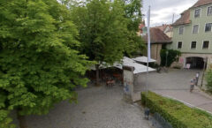 Berlin Wall in Ansbach, Germany