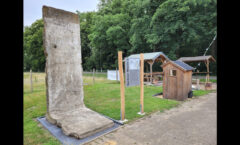 Berlin Wall in Schermbeck Dämmerwald