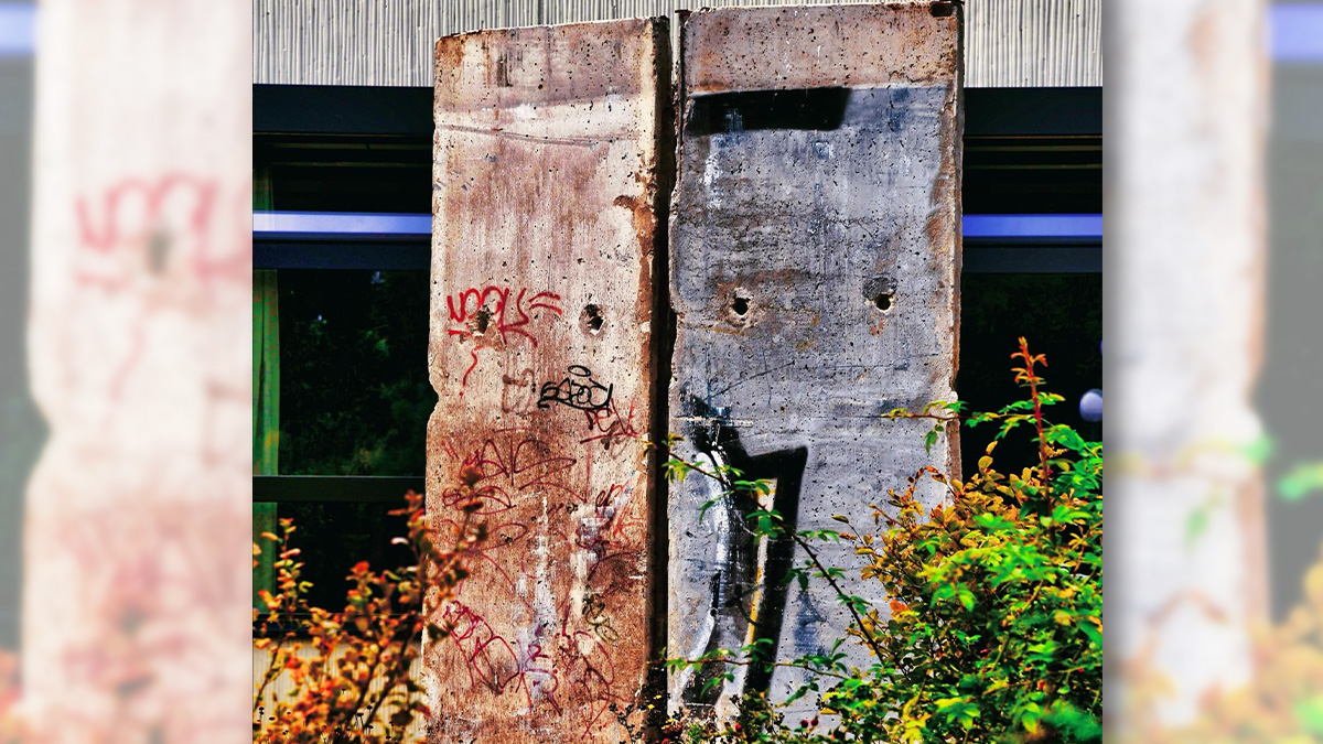 Berlin Wall in Euskirchen, Germany