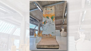 Berlin Wall in Rotterdam, NL